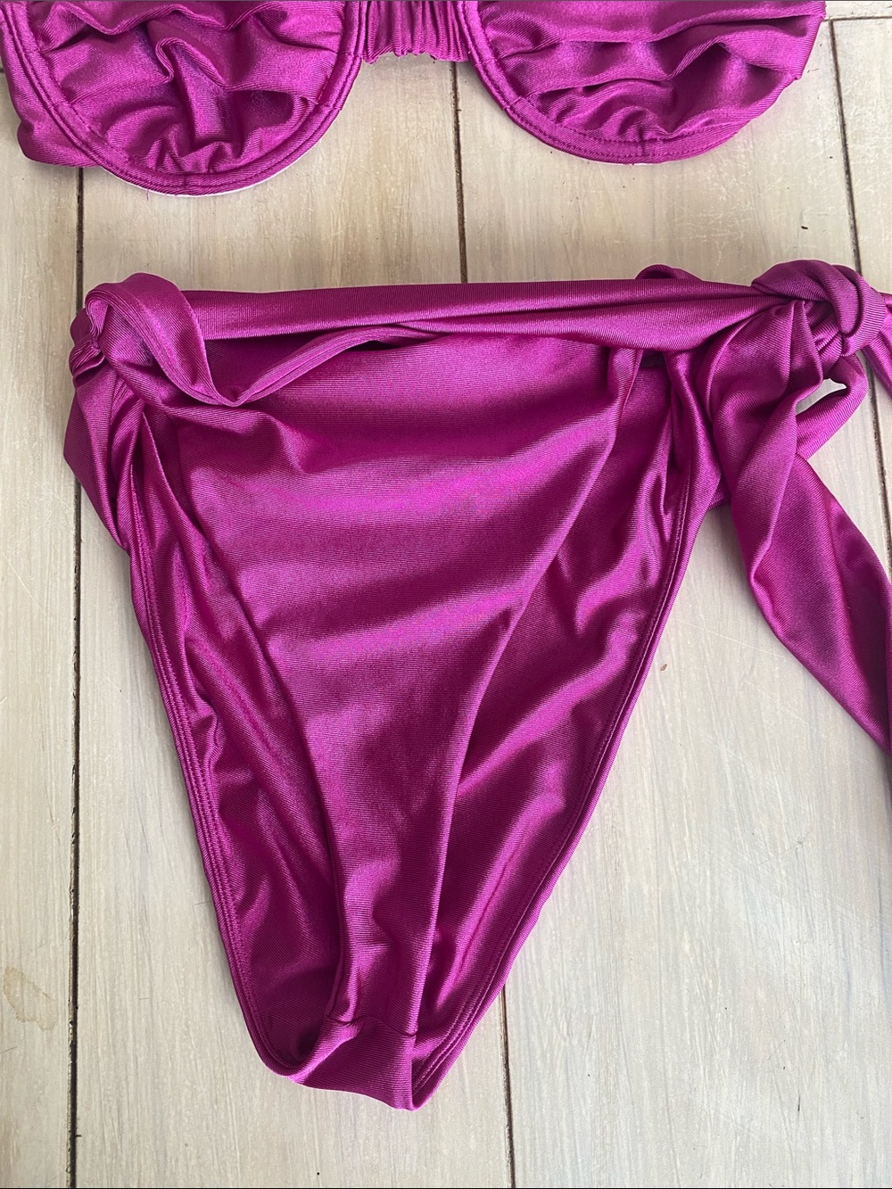 Tularosa Revolve Fuschia Underwire 2 Piece Bikini Set Small - Picture 2 of 6
